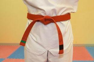 跆拳道腰带怎么系图片,掌握腰带技巧，提升跆拳道修炼之道