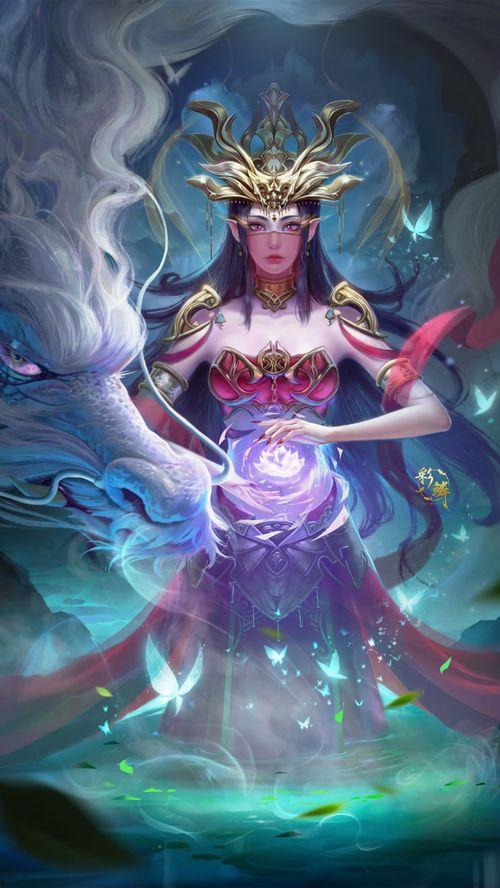 斗破苍穹美杜莎图片,斗破苍穹中的神秘女王