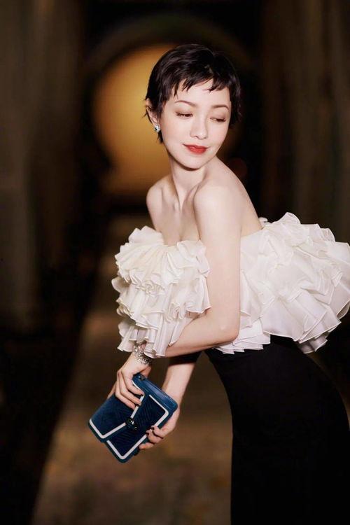 郭采洁短发发型图片,郭采洁演绎时尚短发造型