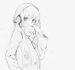 韩国素描少女完整版,细腻笔触下的青春印象