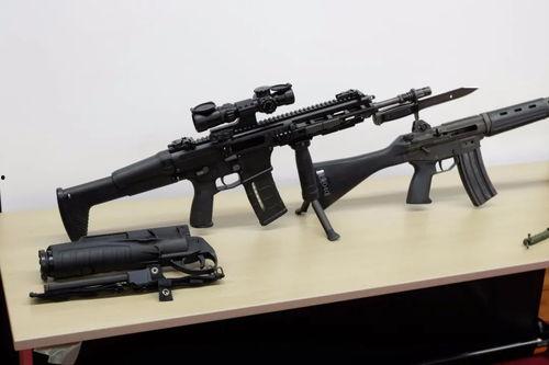 中国最新枪械大全图片,尖端科技与实战性能的完美融合