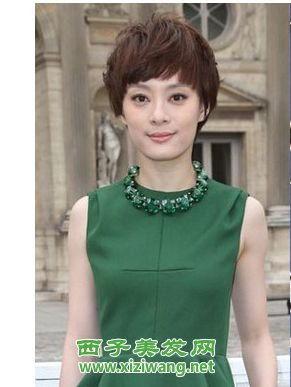 孙俪短发图片大全,演绎时尚新篇章