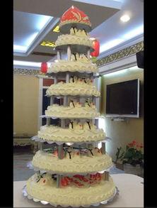 八层生日蛋糕图片大全,梦幻盛宴，甜蜜瞬间